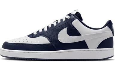 Nike Men's Court Vision Low Midnight Navy/White 13 Medium