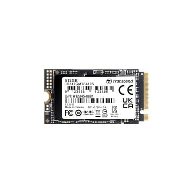 Transcend 512GB M.2 2242 SSD MTE410S, PCIe Gen4x4 NVMe, Single-Sided Upgrade for Lenovo Legion Go, Steam Deck (with Adapter), Yoga Gen 6, Ultrabooks & Mini PCs (TS512GMTE410S)