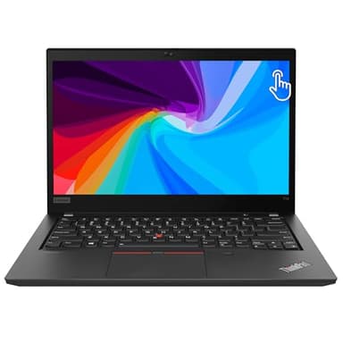 Lenovo Thinkpad T14 Gen 2 14" Touchscreen Laptop, i5 1145G7 2.6Ghz, 16GB DDR4, 256GB NVMe SSD, 1080p Full HD, Thunderbolt 4, HDMI, Webcam, Windows 11 Pro - Black (Renewed)