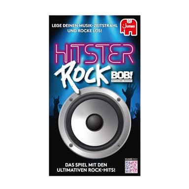 Hitster Rock, A Party and Card Game for Adults and Families - 2 to 10 Players from 16 Years, German (DE)