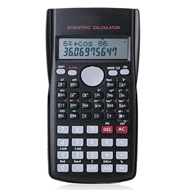 Mr. Pen Scientific 2 Line Calculator - Fraction & College Math Calculator for Students & Engineers