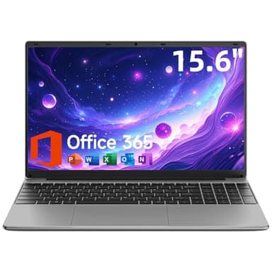 jumper 15.6" FHD Laptop, 12GB RAM 256GB Storage Expandable to 512GB,1 Year Office 365, Numeric Keyboard, HDMI, WiFi5, BT4.2,38Wh Battery, Windows 11 Laptop for Business and Student