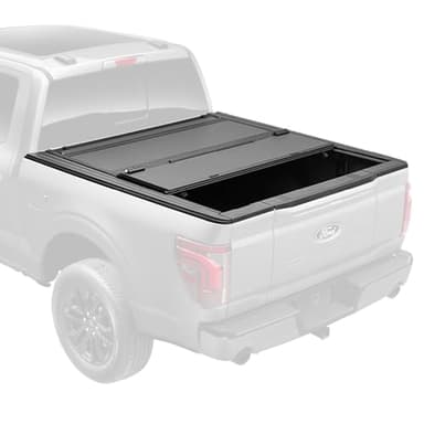 RealTruck BAK BAKFlip MX4 Hard Folding Truck Bed Tonneau Cover | 448227RB | Fits 2019-2026 Ram 1500 (New Body Style) w/RamBox w/or w/o Multifunction TG 5' 7" Bed (66.75")