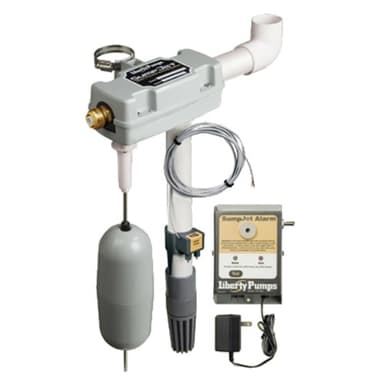 SumpJet® Water Powered Backup Emergency Sump Pump with NightEye® Wireless Alarm