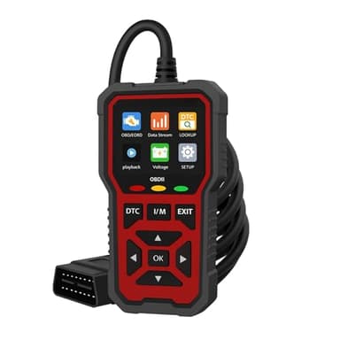 OBD2 Scanner for Dodge Grand Caravan Hornet RAM 1500/2500/3500, Car Diagnostic Tool and Code Reader, Live Data, I/M Readiness, Battery Voltage Display, Easy to Use