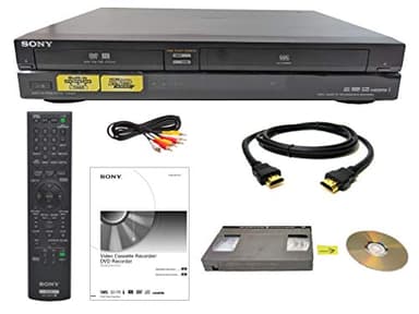 Sony VHS to DVD Recorder VCR Combo w/Remote, HDMI