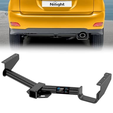 Nilight Class 3 Trailer Hitch 2 Inch Receiver for 2004-2007 Toyota Highlander; 2004-2006 Lexus RX330 ; Lexus RX400h 2006-2008; Lexus RX350 2007-2009; Multi-Fit Hitch Ball Mount Cargo Carrier Bike Rack