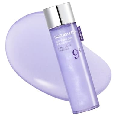 numbuzin No.9 NAD+ Salmon PDRN Glow Boosting Toner, Hydrating & Firming Toner for Wrinkles, Fine Lines & Dull Skin, Peptides & Salmon PDRN for Radiance, Korean Skincare 5.07 fl oz