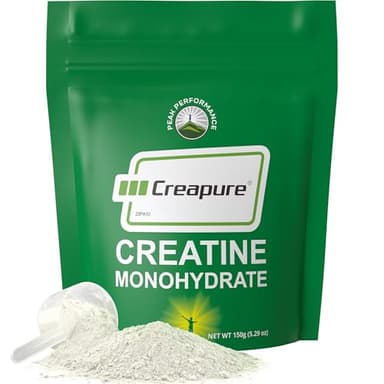 Creapure Creatine Monohydrate Powder. Ultra High Purity German Made Creatine with Nothing Else Added at All. Pure and Unflavored for Men & Women. Zero Bloating, No Sugar, Vegan Friendly Supplement