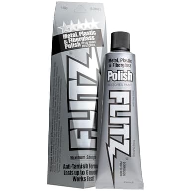 Flitz Multi-Purpose Metal Polish Paste - 5.29oz Tube of USA-Made Chrome Polish - Works on Stainless Steel, Aluminum, Plastic, Jewelry and Cars - Non-Abrasive Cleaner & Rust Remover (1 Pack)
