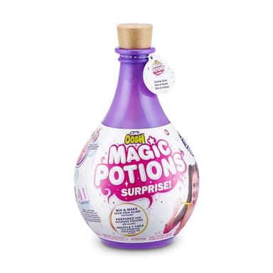 Oosh Potions Slime Surprise (Purple) by ZURU DIY Slime Kit with Sparkles, Beads, Glittler, Stress Relief, Party Favors, Magical Fluffy Putty Slime for Kids and Girls Ages 6+