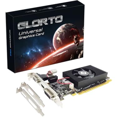 GeForce GT 610 2G DDR3 Low Profile Graphics Card, PCI Express 1.1 x16, HDMI/VGA/DVI, Entry Level GPU for PC, SFF and HTPC, Compatible with Win11