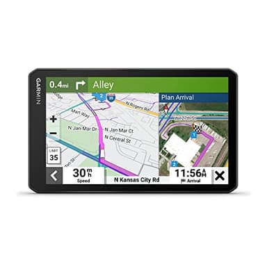 Garmin dezl OTR710, Large, Easy-to-Read 7 inch GPS Truck Navigator, Custom Routing, High-Resolution Birdseye Satellite Imagery, Directory of Trucking & Trailer Services (Renewed)