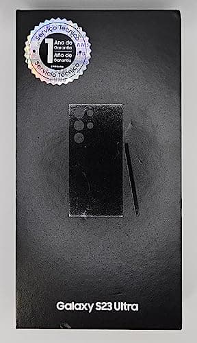 SAMSUNG Samsung Galaxy S23 Ultra 5G (SM-S918B/DS) Dual SIM 256GB/ 8GB RAM, GSM Unlocked International Version - Phantom Black