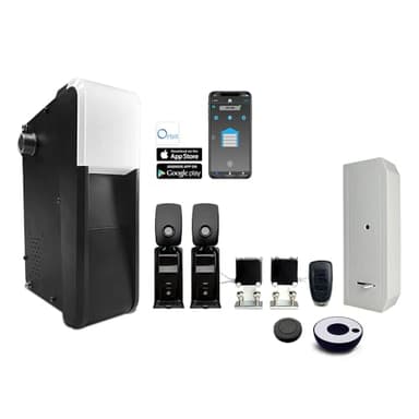 Skylink G2 Wall Mount Garage Door Opener with Built-in WiFi, Quiet & Compact, No Rail No Chain Garage Door Opener for Residential Sectional Garage Doors