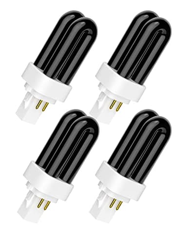 Dichroma 41050 7W Replacement Bulbs Compatible with Dynatrap DT1260 DT1050 DT1100 DT1210 DT1250 1/2 Acre Insect and Mosquito Trap Light, 4 Pack