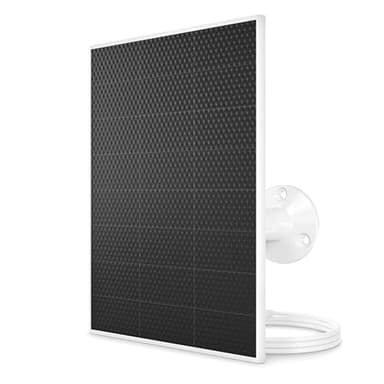 Arlo Solar Panel Charger (White), Arlo Certified Accessory, Weather Resistant, Easy Install (2025 Released), Works with: Essential Series, Go 2, Pro 3/4/5S/6/6 XL, Ultra Series, Wireless Floodlights