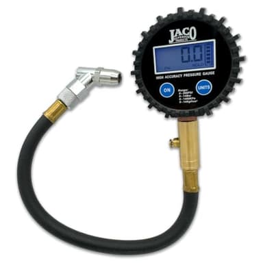 JACO Superior Products ElitePro Digital Tire Pressure Gauge - Professional Accuracy - 200 PSI