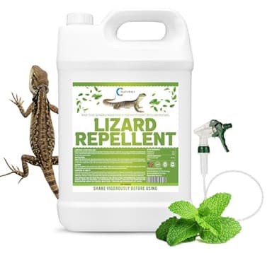 All-Natural Lizard & Gecko Repellent Spray (Outdoor/Indoor) – Reptile Deterrent for Homes, Gardens, Patios