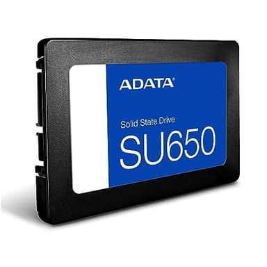 ADATA Ultimate SU650 Solid State Drive - 1TB Internal SSD - 2.5" SATA 6Gb/s - PC Upgrade - High-Speed, Secure Data Storage - Advanced Error Correction - Desktop Compatible - ASU650SS-1TT-R