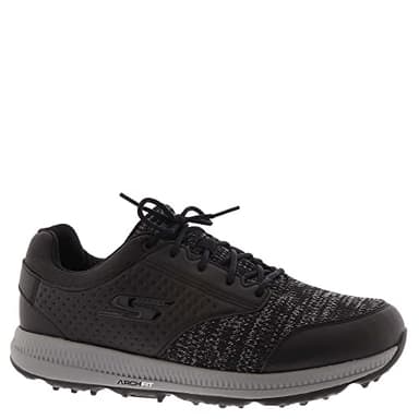 Skechers Go Golf Elite 5 Range Spikeless Shoes Black/White Size 9.5 Medium