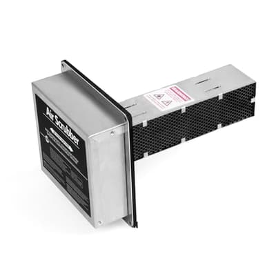 Air Scrubber Duct Mount System Whole Home Air Purifier, 24V, Ozone Free