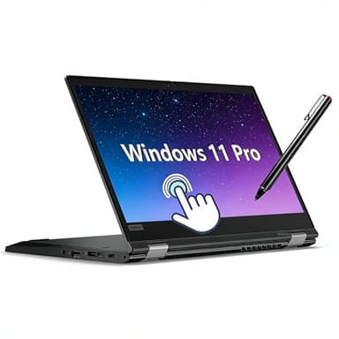 Lenovo ThinkPad L13 Yoga Gen 2 13.3" Touchscreen FHD 2-in-1 Business Laptop, Stylus Pen, Intel Core i5-1145G7 up to 4.4GHz, 16GB DDR4 RAM, 256GB SSD, Backlit Keyboard, WiFi, Windows 11 Pro (Renewed)
