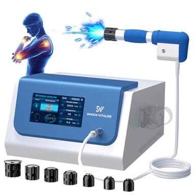 2026 New Upgraded Shockwave Therapy Machine, Extracorporeal Shock Wave Therapy Device for Pain Relief,Muscle and Bone Tissue Regeneration, ESWT Shock Wave Therapy Machine for Home & Institution Use