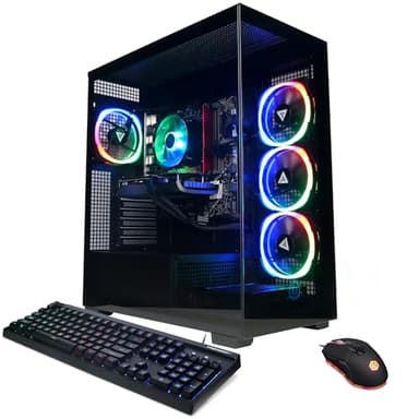 CyberpowerPC Gamer Xtreme VR Gaming PC, Intel Core Ultra 5 225F, GeForce RTX 5060 8GB, 32GB DDR5, 2TB PCIe 4.0 SSD, WiFi Ready & Windows 11 Home