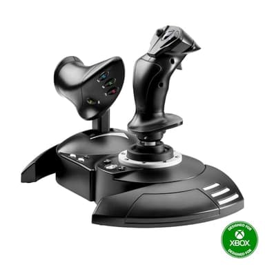 Thrustmaster T-Flight Hotas One Flight Stick Controller for PC & Xbox Series X|S, Precision Joystick with Detachable Throttle, Realistic Flight Simulator Controller