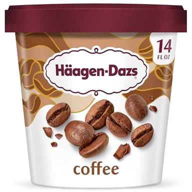 Haagen-Dazs Ice Cream, Coffee, 14 Ounce (Frozen)