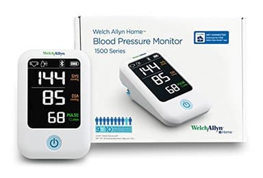 Welch Allyn Home 1500 Series Upper Arm Blood Pressure Monitor with Easy Bluetooth Smartphone Connectivity RPM-BP100