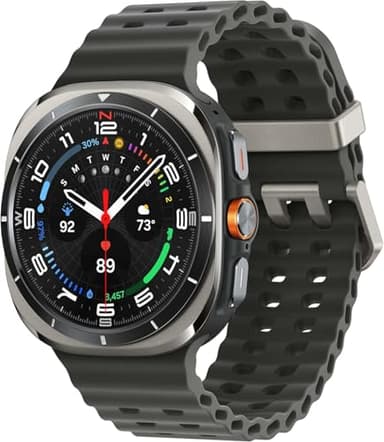 Samsung Galaxy Watch Ultra (2024) 47mm LTE AI Smartwatch Titanium Gray with Black Band (Renewed)