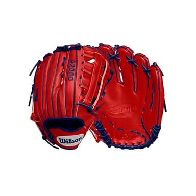 Wilson Winter 2024 A2000 Masataka Yoshida 12.5" Outfield Baseball Glove - Red/Navy, Right Hand Throw
