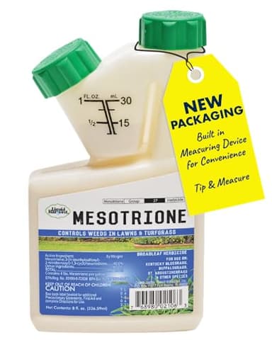 Liquid Harvest Mesotrione - 8oz - Mesotrione Concentrate (Compare to Tenacity) - Pre and Post-Emergent Weed Killer for Lawn and Turf Grasses