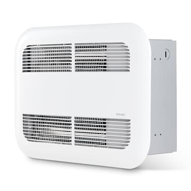 Stelpro Ceiling Heater – 1000W / 120V – 9 5/8″ H × 13 1/2″ W – Ceiling-Mounted Sleek Model – Silent Comfort, Quick Heat – Nichrome Element – Hardwired – White (ASK1001W)