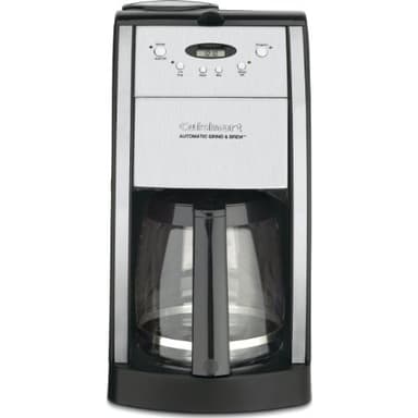 Cuisinart DGB-550BKP1 Automatic Coffeemaker Grind & Brew, 12-Cup Glass, Black