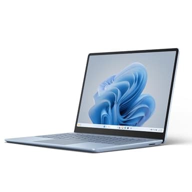 Microsoft Surface Laptop Go 3 (2023) - 12.4" Touchscreen, Thin & Lightweight, Intel Core i5, 8GB RAM, 256GB SSD SSD, with Windows 11, Ice Blue Color Microsoft Copilot