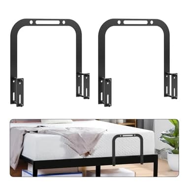 YUOROS Extra Tall Mattress Slide Stopper Holder Gripper Retainer Bar for Metal to Keep Mattress from Sliding
