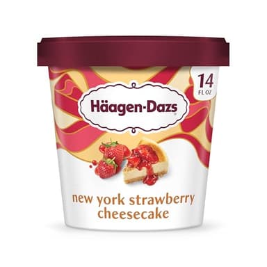 Haagen-Dazs New York Strawberry Cheesecake Ice Cream, 14oz