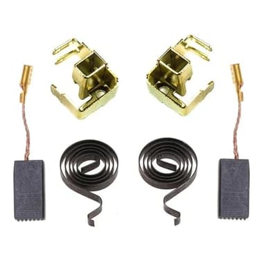 6Pcs Angle Grinder Parts Carbon Brush W Spring W Holder Set For GWS6-100 Accesorios Furadeira