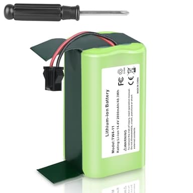 KUNLUN Battery Replacement for Eufy RoboVac 11 11C 11S 12 15C, 15C MAX, 25C 30 30C G10 Hybrid, G20 G30 G32 pro, G40 Hybrid & for Ecovacs Deebot N79 N79S DN622 Robot Vacuum Batteries 14.4V