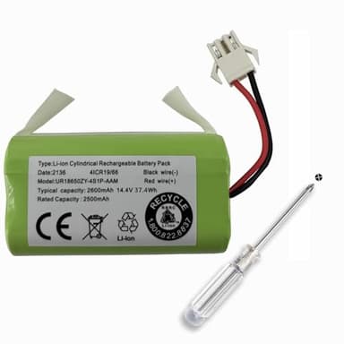 IFRESEM New Replacement Battery for Eufy RoboVac 11S 30, 30C, 15C, 15T, 12, 35C MAX,Eufy G10 G20 G30 G40 Hybrid G15 G35+ G40+ G32 Pro Robot Vacuum Cleaner