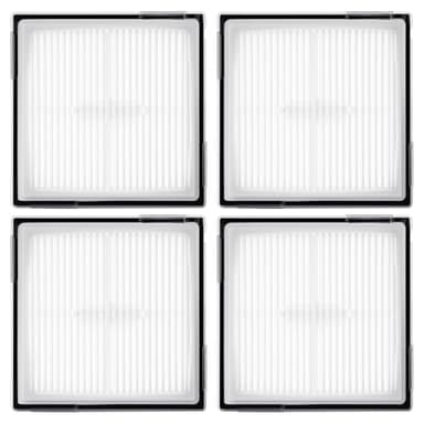 Hepa Filter Accessories for Roborock Q10 S5/Q10 S5+/Q10 X5/Q10 X5+ Robot Vacuum Cleaner Replacement Part, Filter Washable and Reusable, Provides Stronger Suction Power