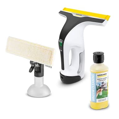 Kärcher WV 6 Electric Window Vacuum Squeegee 11" - Cleans Showers, Mirrors, Glass, and Countertops - Electric Squeegee