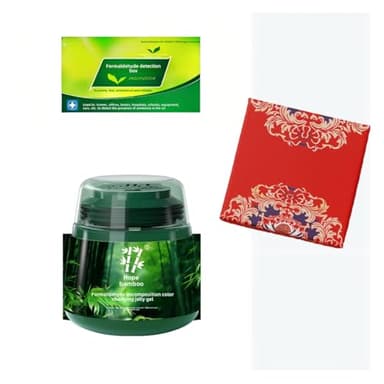 Formaldehyde Decomposition Gel: 24H Air Purifier.Captures & Decomposes Formaldehyde/Benzene/Ammonia/TVOC, Tap-Activate, No Electricity. With Test Reagent+Bracelet. For Home/Office/New House