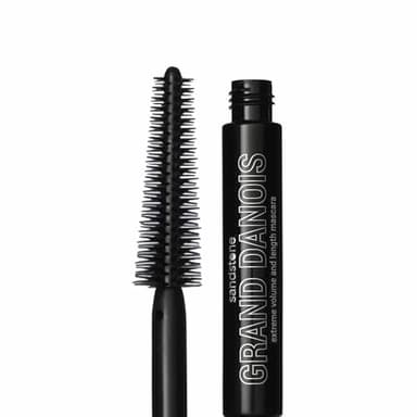 Sandstone Scandinavia Hypoallergenic Mascara for Sensitive Eyes – Black – Smudge-Proof & Sweat-Resistant – Lengthening & Volumizing – Vegan, Fragrance-Free