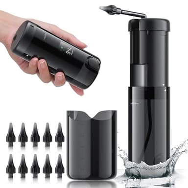 Lebbtl Ear Wax Removal - Electric Ear Cleaner, Ear Cleaning Kit with 5 Pressure Modes, Safe and Effective Ear Cleaning Tool, Ear Irrigation Flushing System with USB Rechargeable