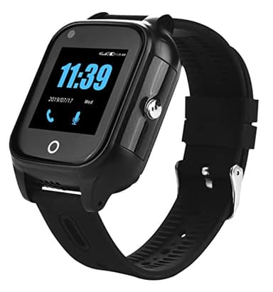 No Contracts | One-Time Cost | No Monthly Fee | Fall Detection | Medical Alert Watch | Waterproof | Take It Everywhere | Calls 911 | 2-Way Voice Communication | Smart Health Watch (Model saw911-365)