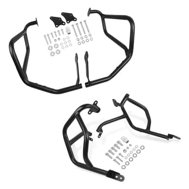 WORLDMOTOP Highway Crash Bar Engine Guard Replacement for Honda XL750 XL 750 Transalp XL750 2023 2024 2025(Upper and Lower)